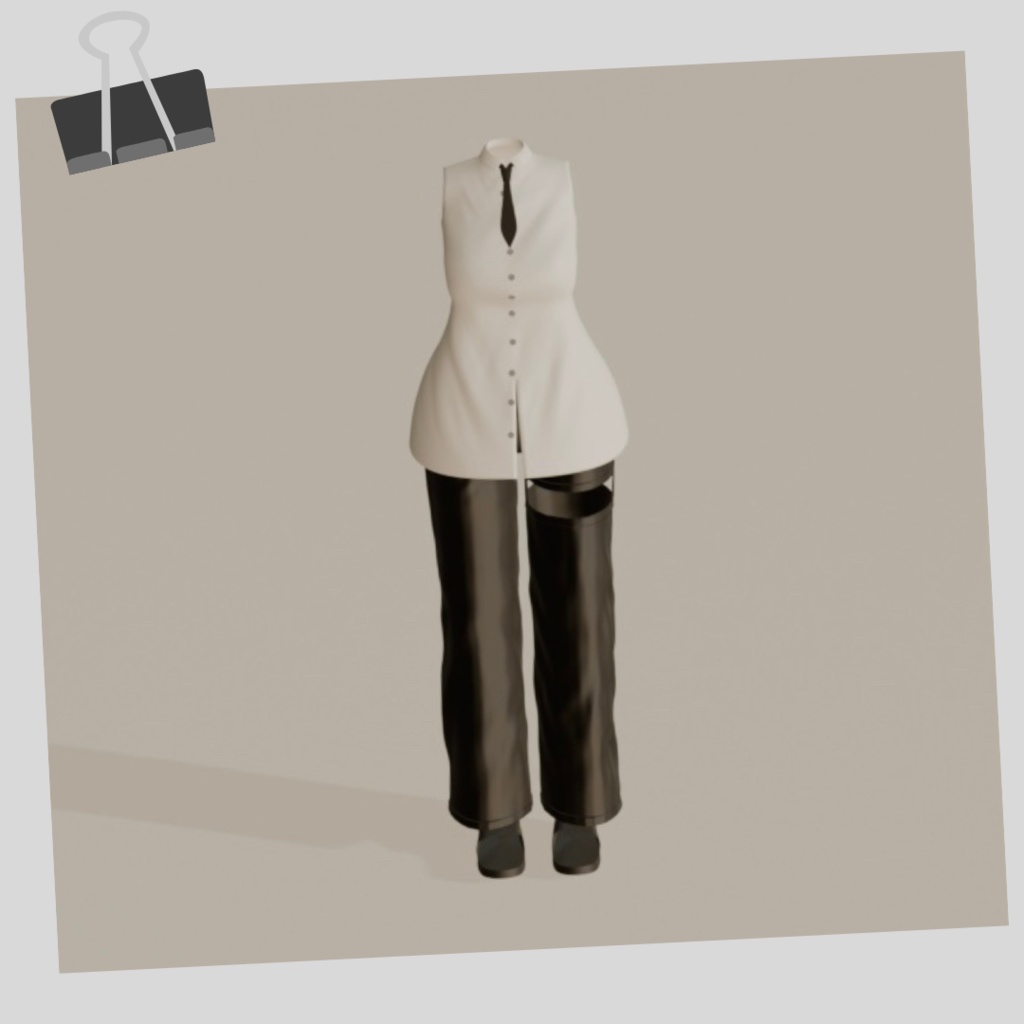 Sleeveless & Separate pants / for Shinra 森羅