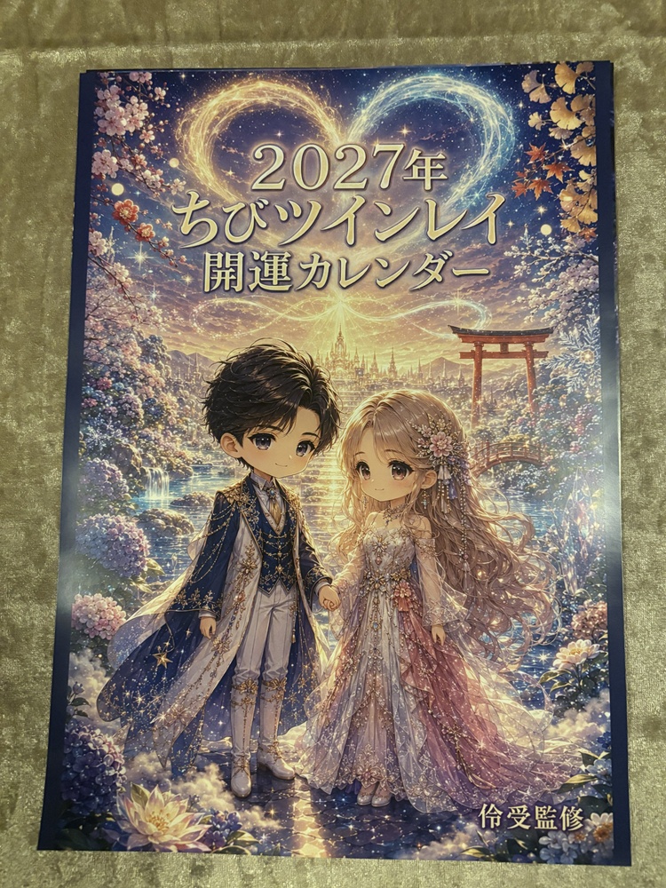 2027年 ちびツインレイ 開運カレンダー