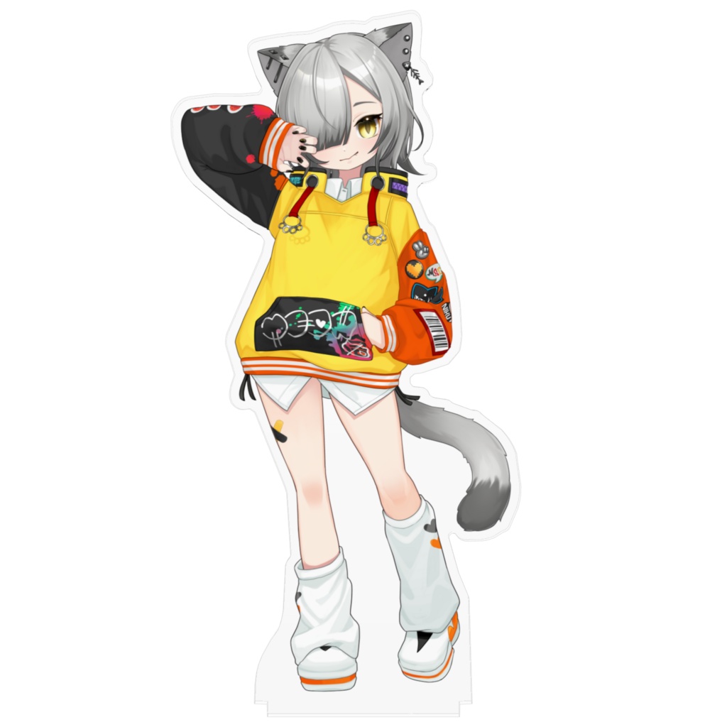 【アクリルフィギュア】鈍色 (冬毛ver.)