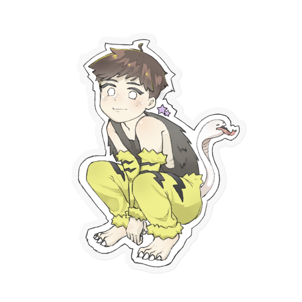 ヌエとガブーのステッカー