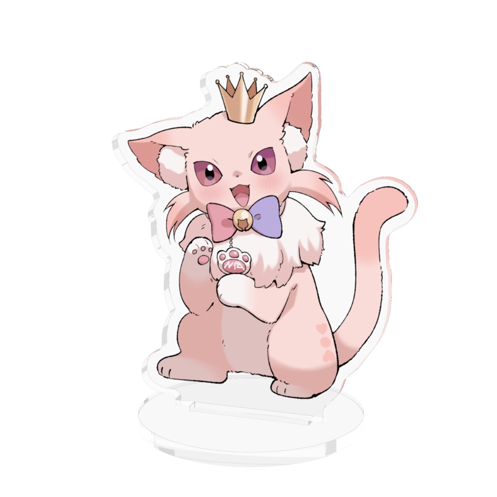 【飴凪にあ】猫の姿アクリルフィギュア