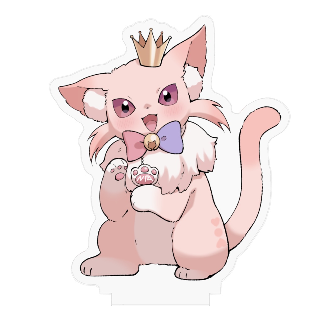 【飴凪にあ】猫の姿アクリルフィギュア