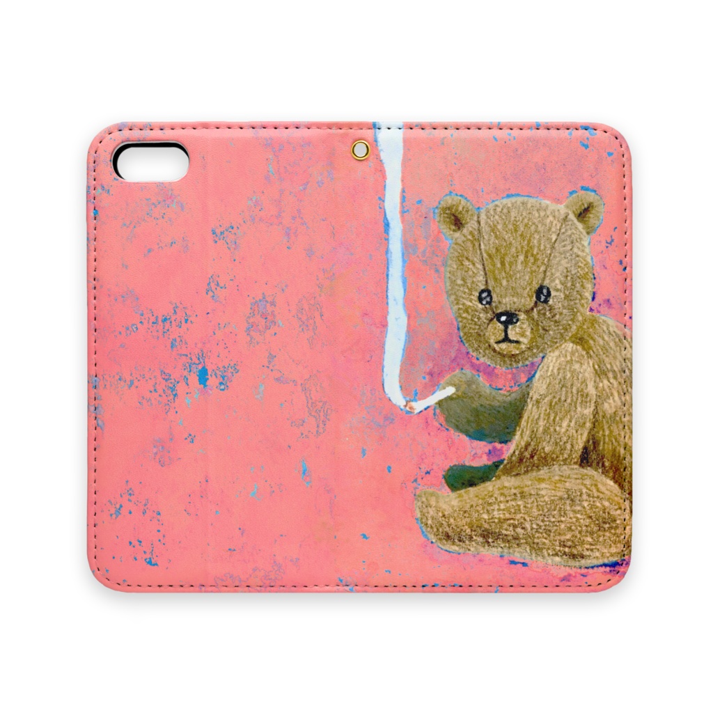 smoking bear PINK
