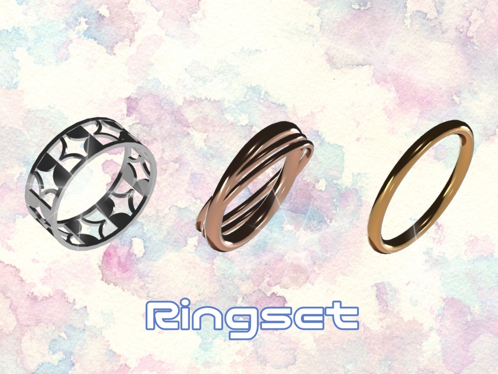 【VRChat向け】Ring3set
