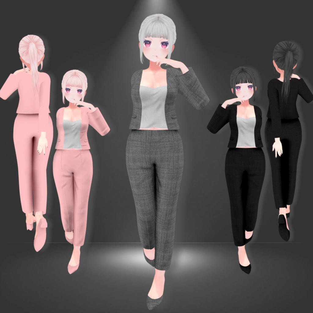 kikyo simple suit set