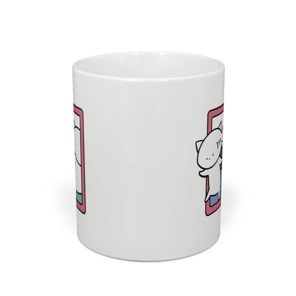 ネコアジマグカップ(オデカケ)