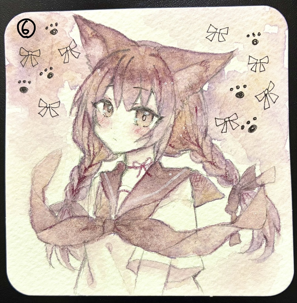 単色ドローイング原画
