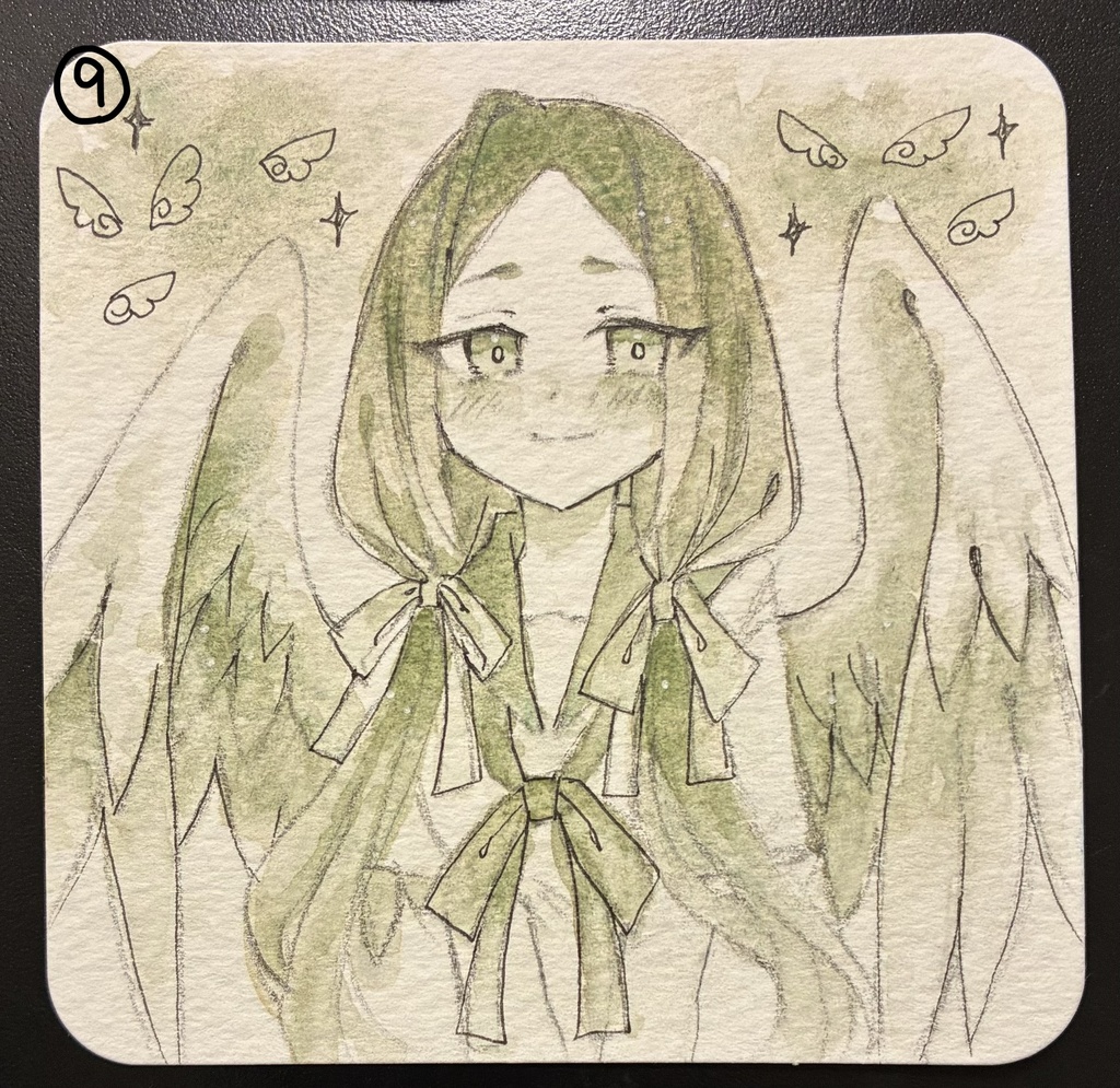 単色ドローイング原画