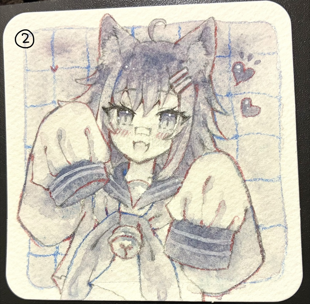 単色ドローイング原画②