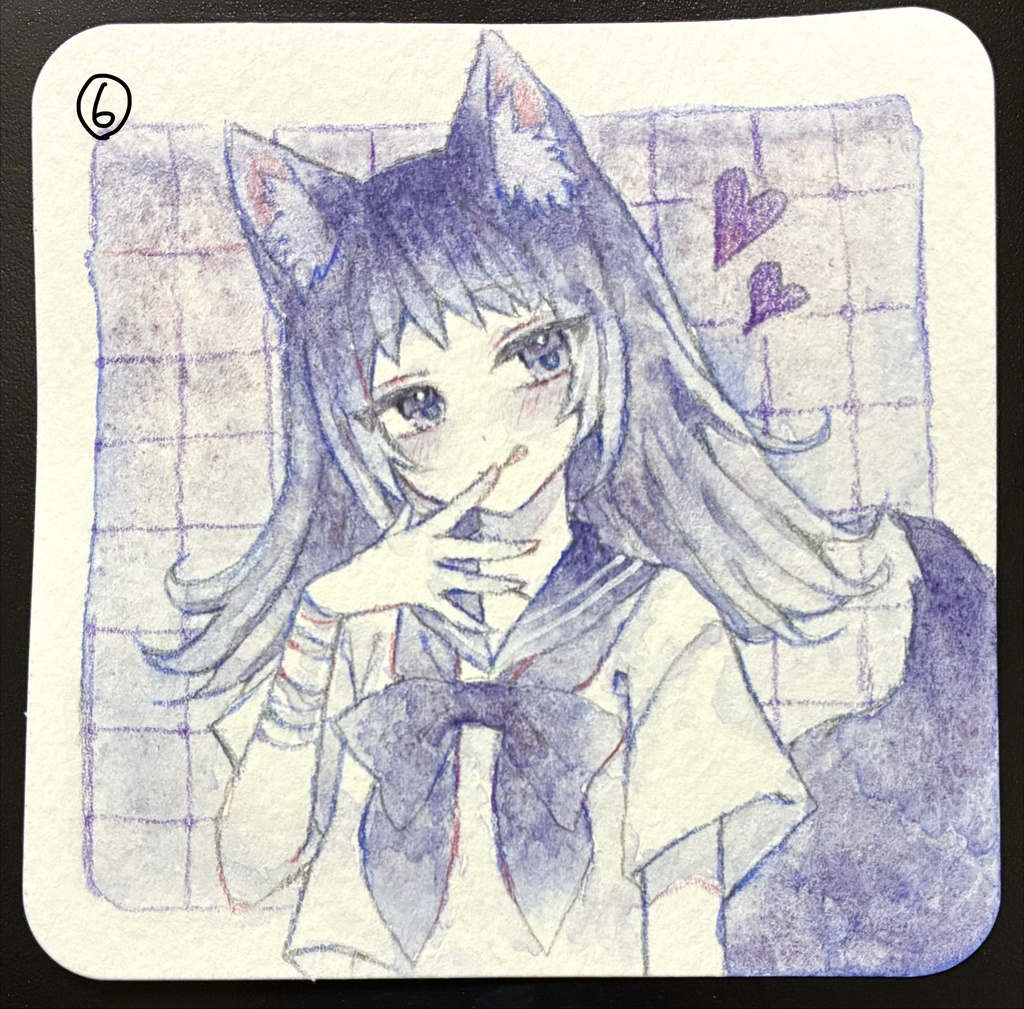 単色ドローイング原画②