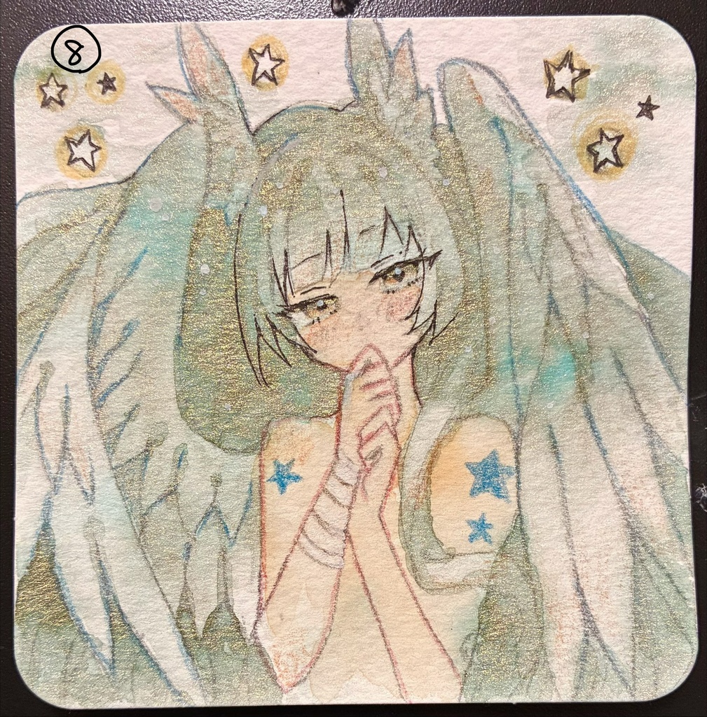 単色ドローイング原画②