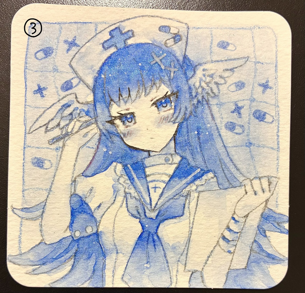 単色ドローイング原画②