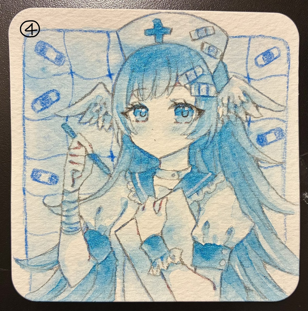 単色ドローイング原画②
