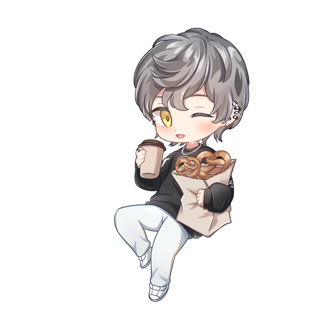 アクリルキーホルダー(ウィンク)