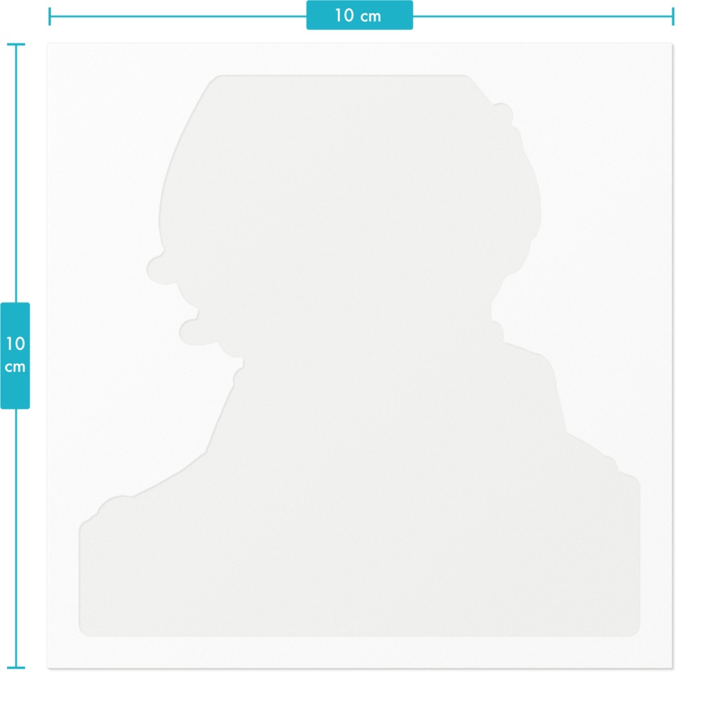 シール(センター分け)