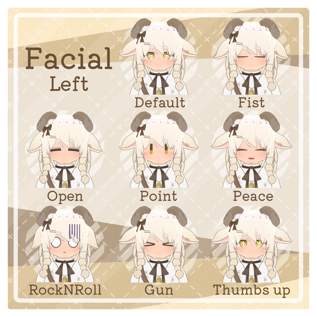 Sommeil(ソメイユ)/オリジナル3Dモデル