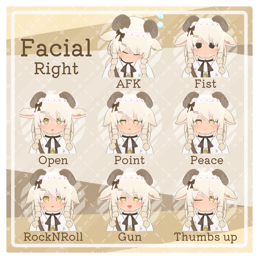 Sommeil(ソメイユ)/オリジナル3Dモデル