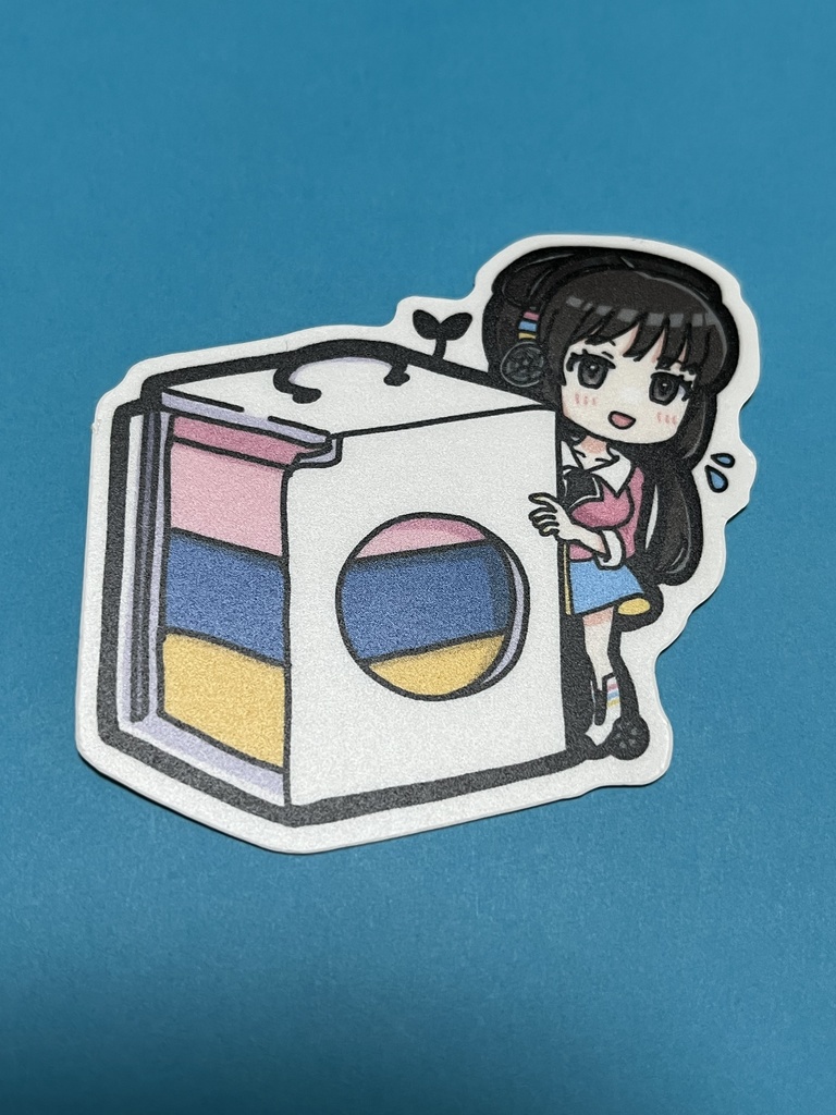 遊山箱×しいらちゃんステッカー