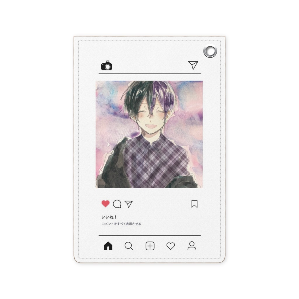 パスケースB/白石あむ(キャスＶｅｒ．Instagramデザイン)