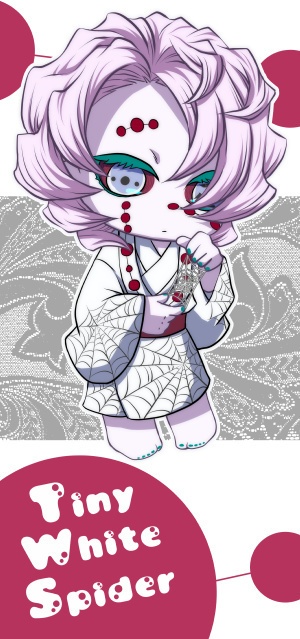 Tiny White Spider