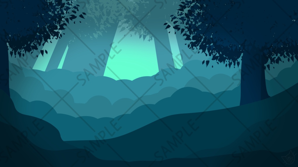 Forest Background Assest