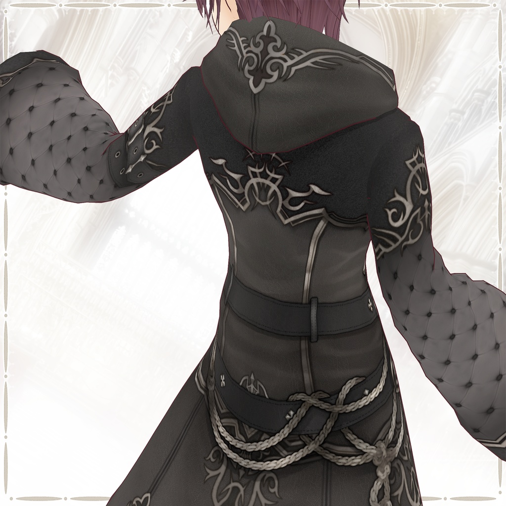 ウィザードローブ【 VRoid用衣装 】