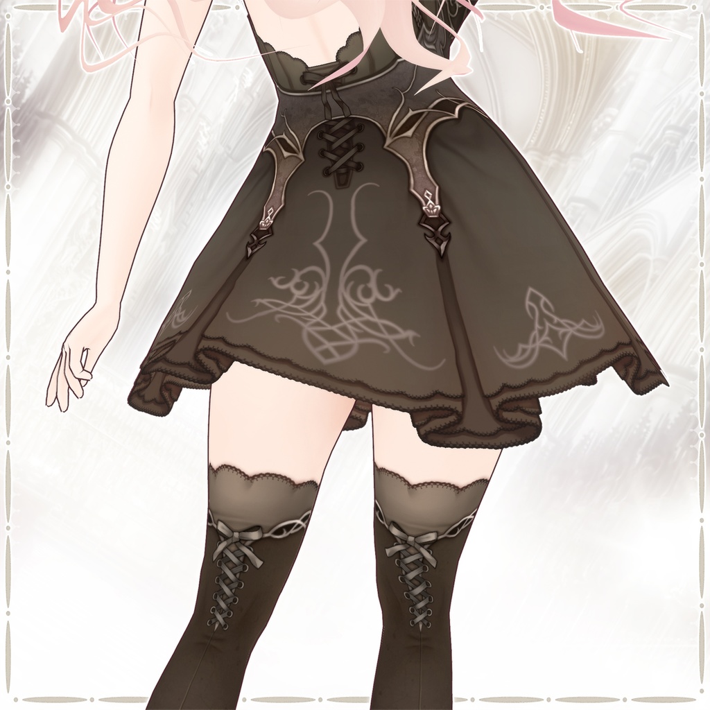 エルフローブ【 VRoid用衣装 】