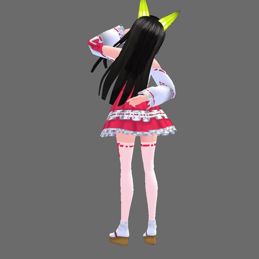 【VROIDテクスチャ】巫女さんなりきりセット