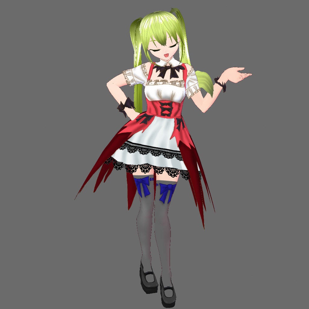 【VROIDテクスチャ】ハロウィンドレス