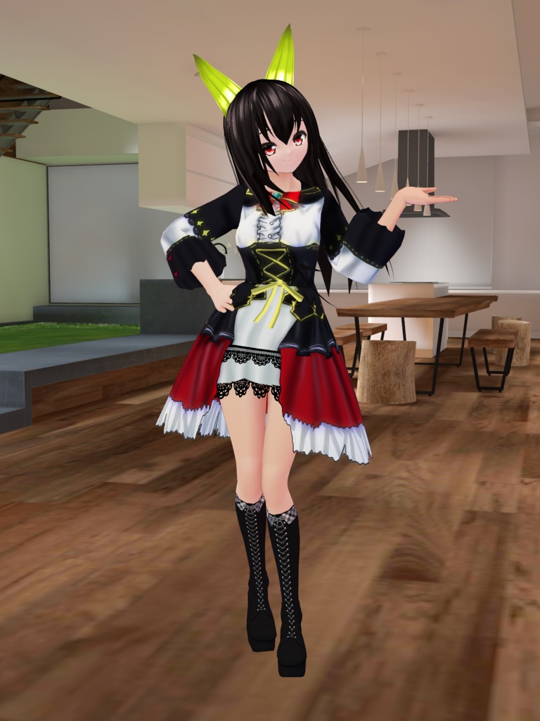 【VROIDテクスチャ】ハロウィンドレス2020