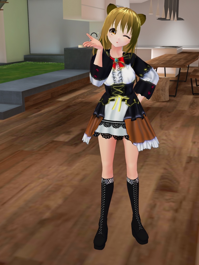 【VROIDテクスチャ】ハロウィンドレス2020