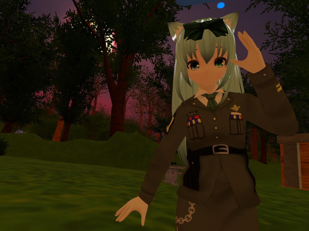 【VROIDテクスチャ】軍服風制服