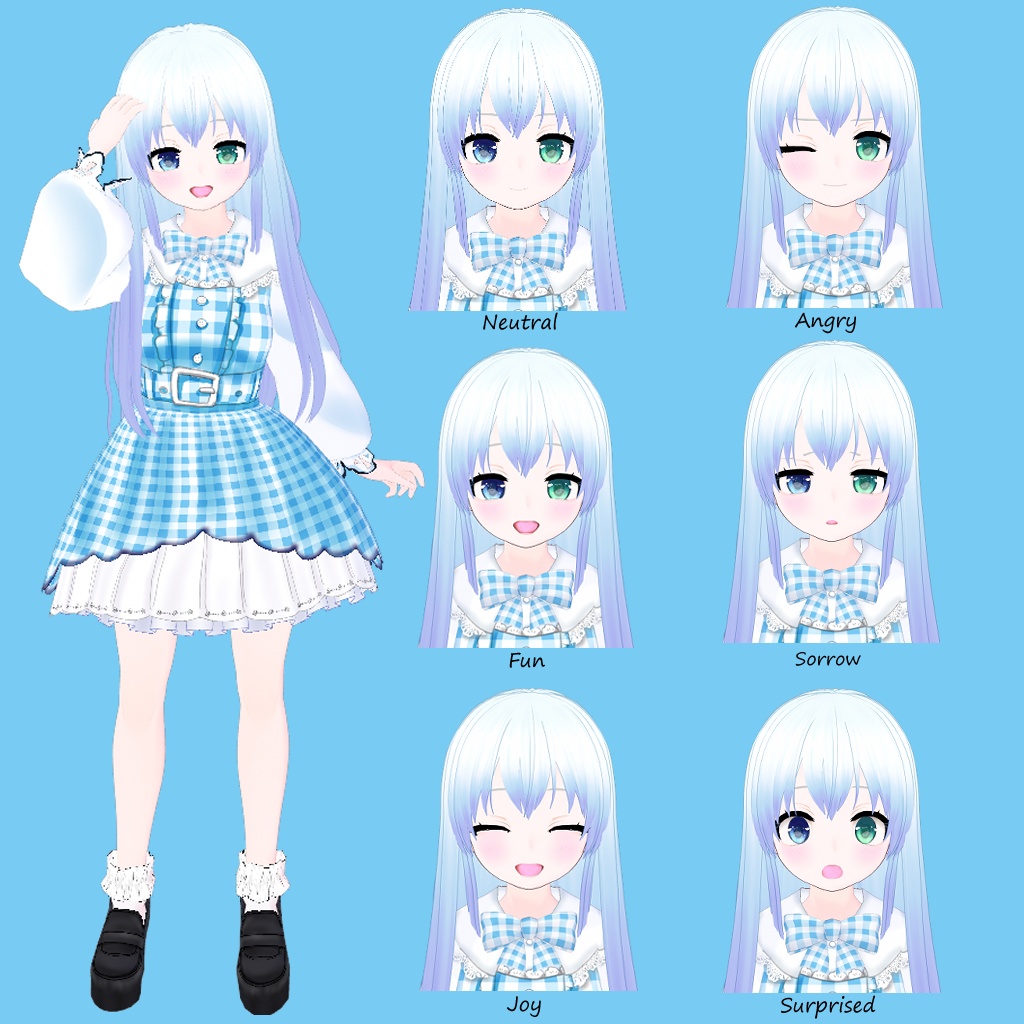 【VRoidアバター】シーちゃん