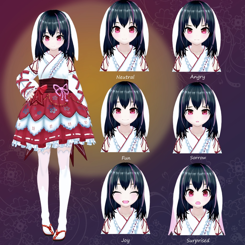 【VRoidアバター】満月ちゃん