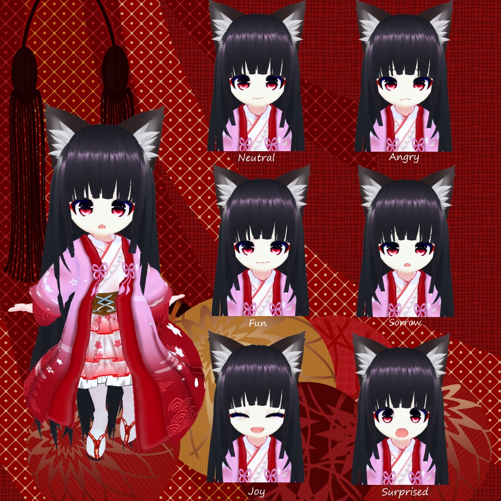 【VRoidアバター】うかたまちゃん