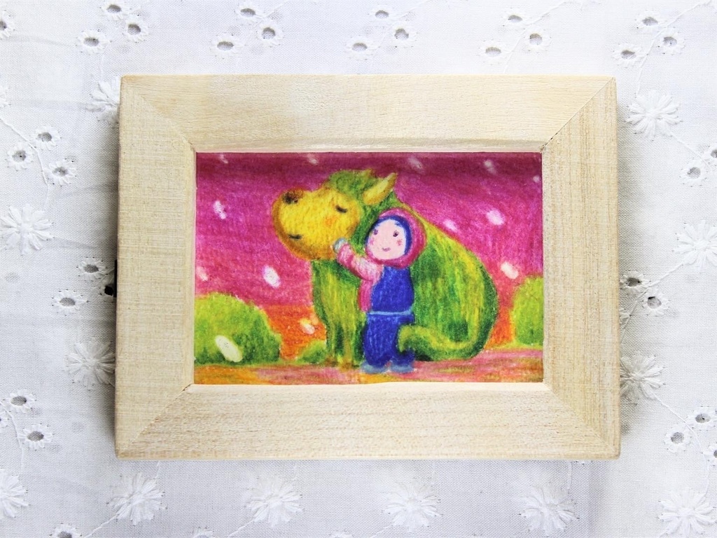 ミニ原画「君がいれば」