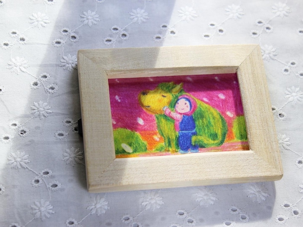 ミニ原画「君がいれば」