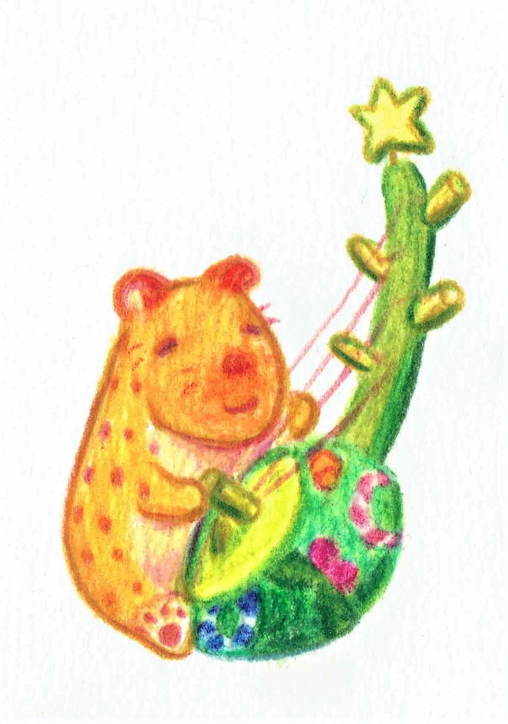 ミニ原画「聖なるンゴニ」