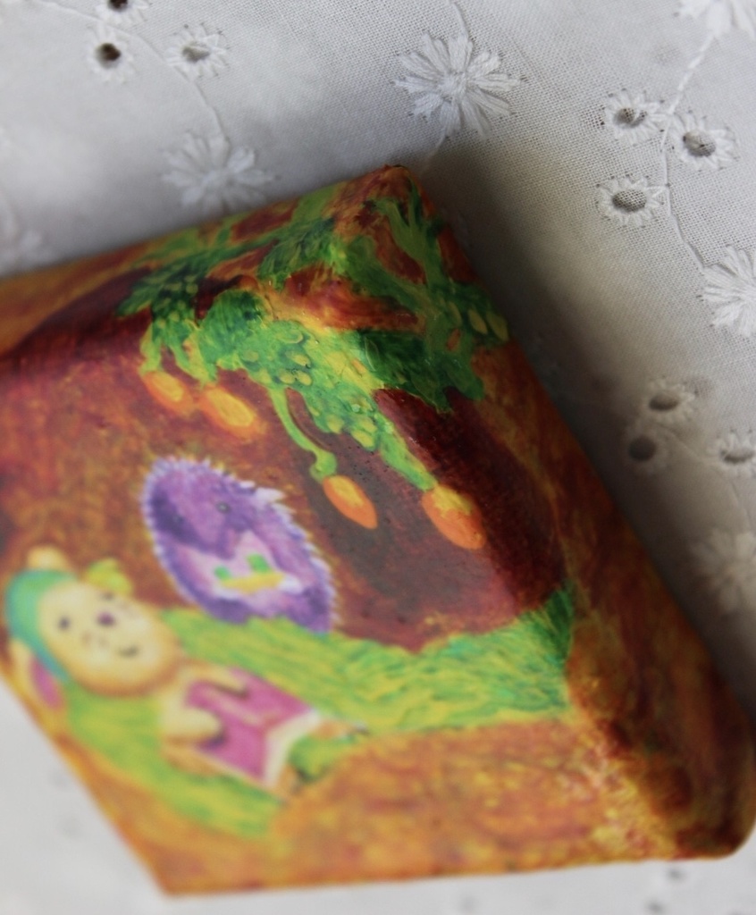 ミニキャンバス「うさぎのひみつ基地」