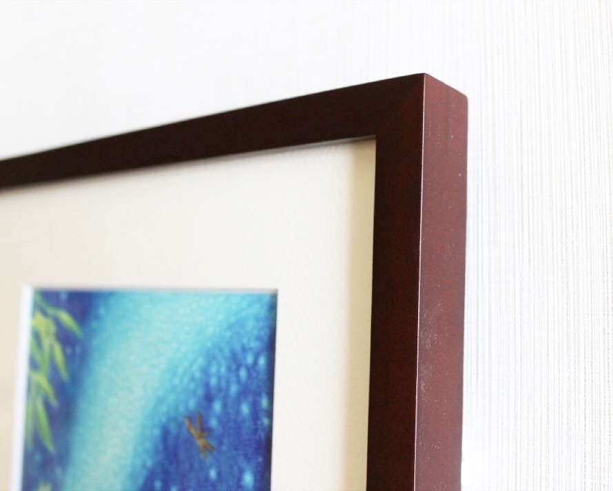 色鉛筆画「いつも君が」