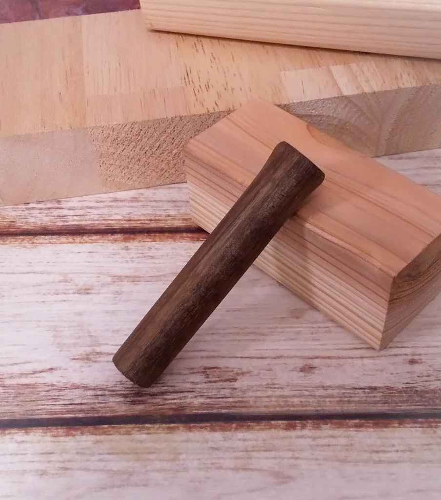 wacom プロペン/グリップペン用 木製グリップ 【ウォルナット】 カラー/ナチュラル(通常/ボタン穴無しタイプ)