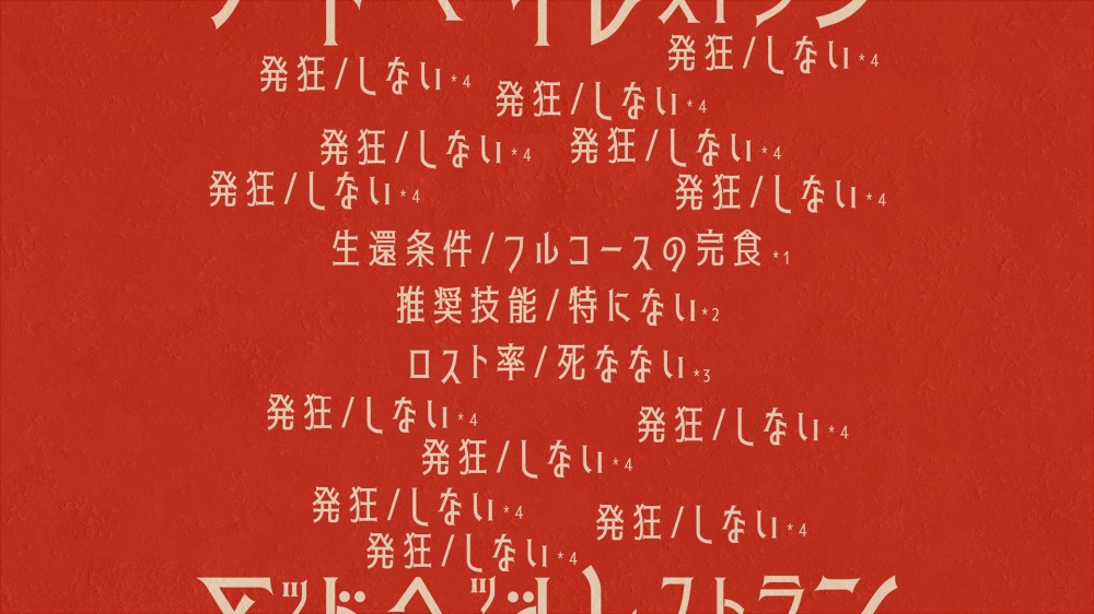 CoCシナリオ「マッドヘッドレストラン」