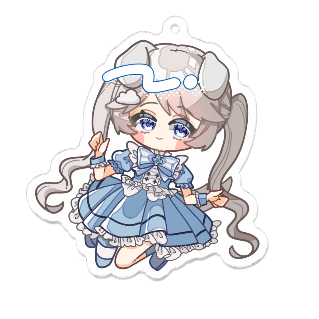 やにみアクキー(アイドル衣装1)70×70(mm)