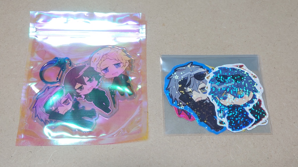 【非公式】にじGTA 警察3TOPアクリルキーホルダー