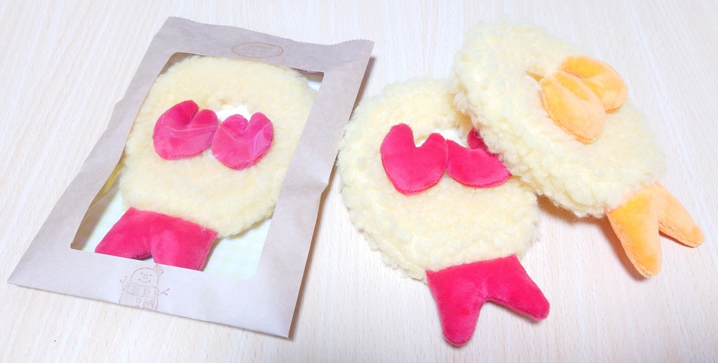 手縫いのエビ天きぐるみ