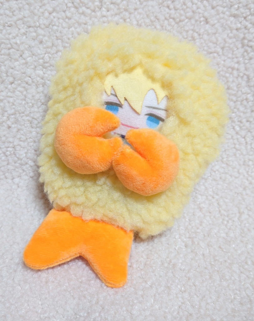 手縫いのエビ天きぐるみ