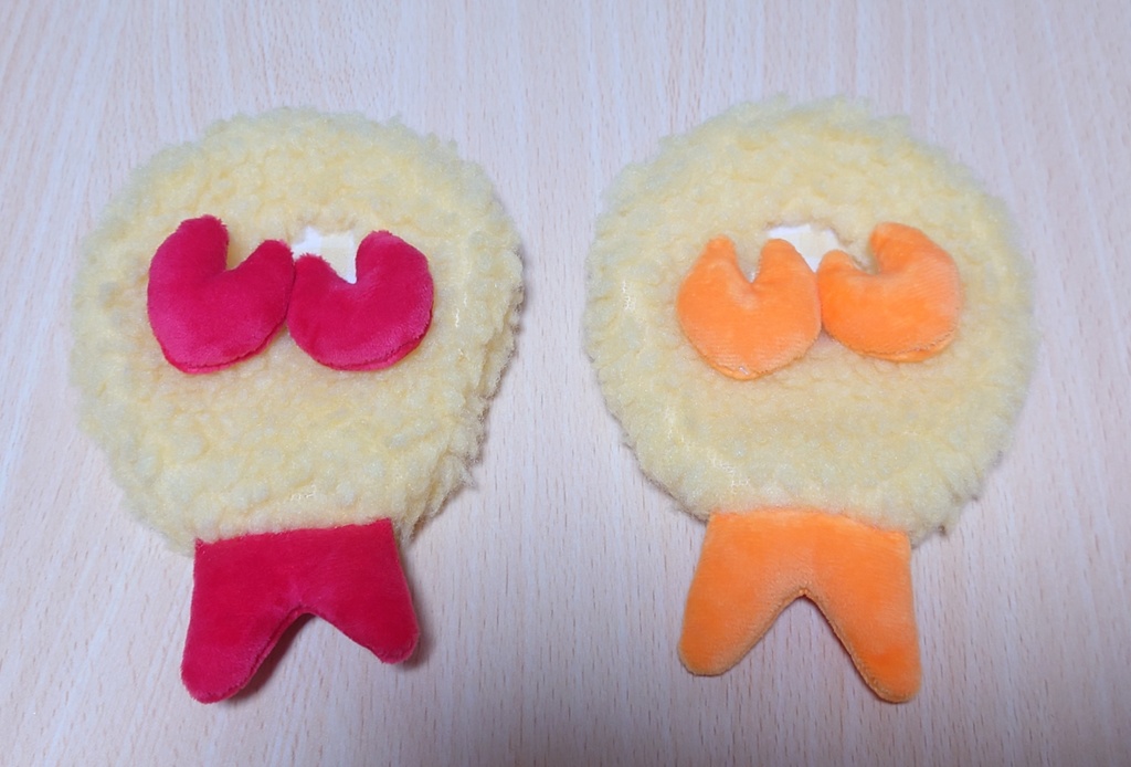 手縫いのエビ天きぐるみ