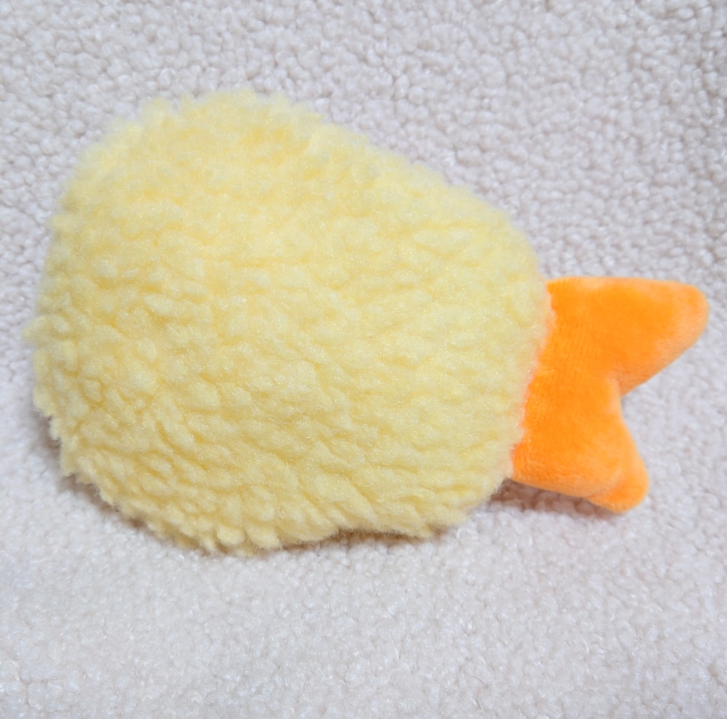 手縫いのエビ天きぐるみ