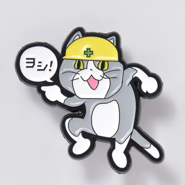 現場猫ピンバッジ Japanese Internet Memes Booth