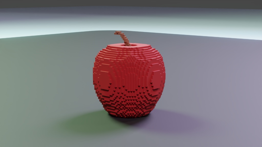 【3D素材】リンゴ